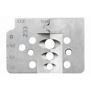 Noże (para) do kabli z izolacją PCW (ang. PVC); RENNSTEIG 708 233 3 0