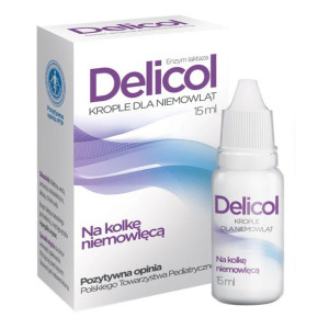 Delicol Na Kolkę Niemowlęcą Krople 15ml