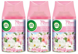 AIR WICK Magnolia i Kwiat wiśni wkłady 3x250 ml