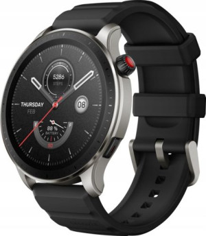 smartwatch amazfit gtr 4 super speed black