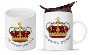 Dla Zegarmistrza Prezent Zestaw Kubek + Skarbonka