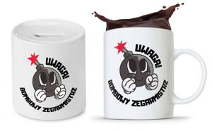 Dla Zegarmistrza Prezent Zestaw Kubek + Skarbonka