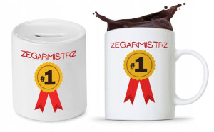 Dla Zegarmistrza Prezent Zestaw Kubek + Skarbonka
