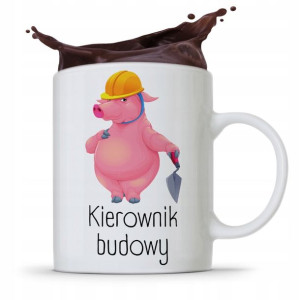 Kubek Budowlańca Majstra Kierownik Budowy Prezent