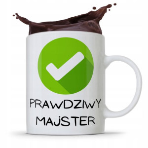 Kubek Budowlańca Majstra Prawdziwy Majster Prezent