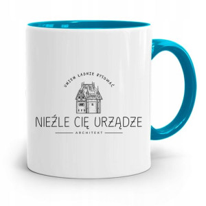 Kubek Błękitny Architekta Nieźle Cię Urządze