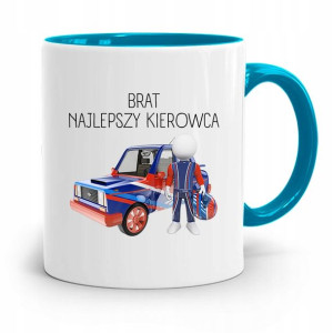 Kubek Błękitny Dla Brata Najlepszego Kierowcy