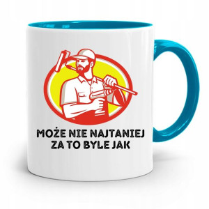 Kubek Błękitny Dla Budowlańca Może Nie Najtaniej