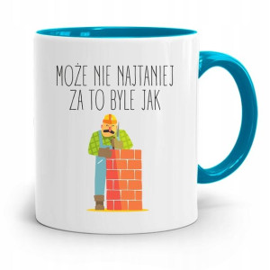 Kubek Błękitny Dla Budowlańca Może Nie Najtaniej