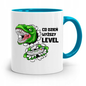 Kubek Błękitny Dla Chłopaka Co Dzień Wyższy Level