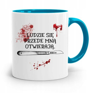 Kubek Błękitny Dla Doktora Ludzie Się Przede Mną