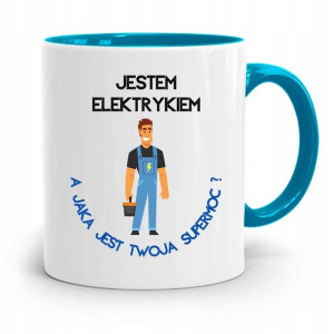Kubek Błękitny Dla Elektryka Jaką Ty Masz Supermoc