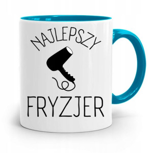 Kubek Błękitny Dla Fryzjera Najlepszy Fryzjer