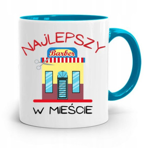 Kubek Błękitny Dla Fryzjera Najlepszy W Mieście