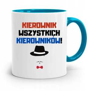 Kubek Błękitny Dla Kierownika Kierownik Prezent