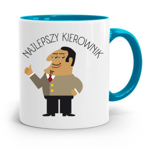 Kubek Błękitny Dla Kierownika Najlepszy Prezent