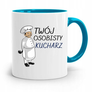 Kubek Błękitny Dla Kucharza Twój Osobisty Kucharz