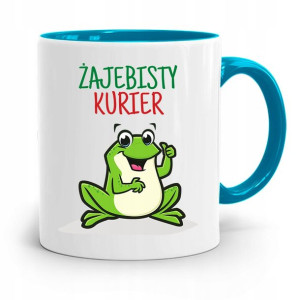 Kubek Błękitny Dla Kuriera Żajebisty Kurier