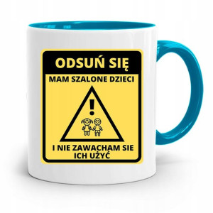 Kubek Błękitny Dla Mamy Matki Odsuń Się Prezent