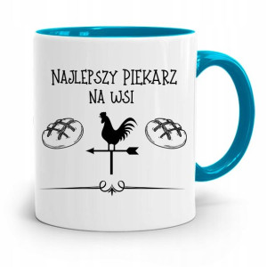 Kubek Błękitny Dla Najlepszego Piekarza Na Wsi