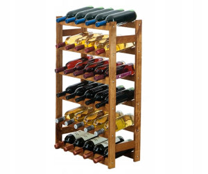 Drewniany regał na wino RW-1 /30 butelek/Olcha