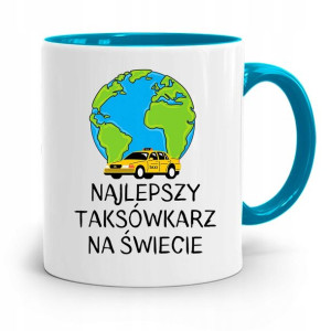 Kubek Błękitny Dla Taksówkarza Najlepszy Na