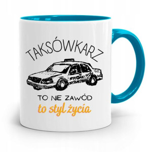 Kubek Błękitny Dla Taksówkarza To Styl Życia