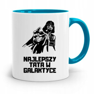 Kubek Błękitny Dla Taty Najlepszy Tata W Galaktyce