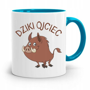 Kubek Błękitny Dla Taty Ojca Dziki Tata Ojciec