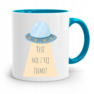 Kubek Błękitny Dla Teścia Teść Nie Z Tej Ziemi