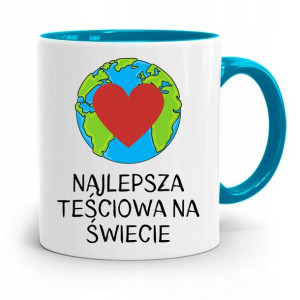 Kubek Błękitny Dla Teściowej Najlepsza Na Świecie