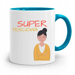Kubek Błękitny Dla Teściowej Super Teściowa