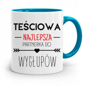 Kubek Błękitny Dla Teściowej Teściowa Do Wygłupów