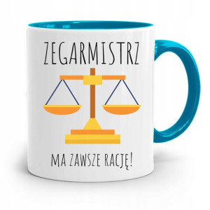 Kubek Błękitny Dla Zegarmistrza Ma Zawsze Rację