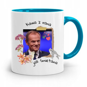Kubek Błękitny Donald Tusk Po Platforma Prezent