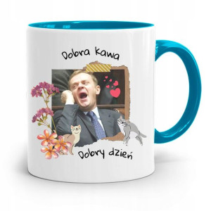 Kubek Błękitny Donald Tusk Po Platforma Prezent