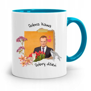 Kubek Błękitny Donald Tusk Po Platforma Prezent