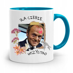 Kubek Błękitny Donald Tusk Po Platforma Prezent