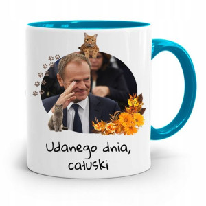 Kubek Błękitny Donald Tusk Po Platforma Prezent