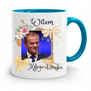 Kubek Błękitny Donald Tusk Po Platforma Prezent