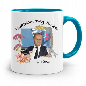 Kubek Błękitny Donald Tusk Po Platforma Prezent