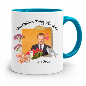 Kubek Błękitny Donald Tusk Po Platforma Prezent