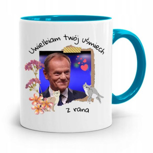 Kubek Błękitny Donald Tusk Po Platforma Prezent