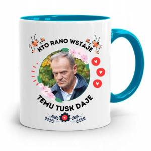 Kubek Błękitny Donald Tusk Po Platforma Prezent
