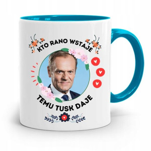 Kubek Błękitny Donald Tusk Po Platforma Prezent