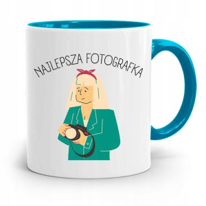 Kubek Błękitny Fotografa Najlepsza Fotografka