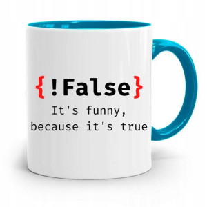 Kubek Błękitny Informatyka !false Its Funny
