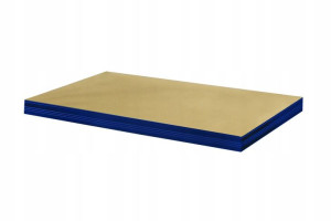 Niebieska półka 150x50 regał metalowy Helios 275
