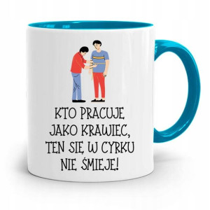 Kubek Błękitny Krawcowej Krawca Kto Pracuje Jako