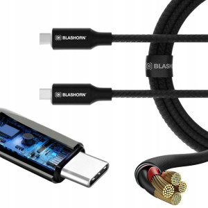Kabel 2xusb C Qc 3.0 Fast 1,2m Samsung S10/s10+